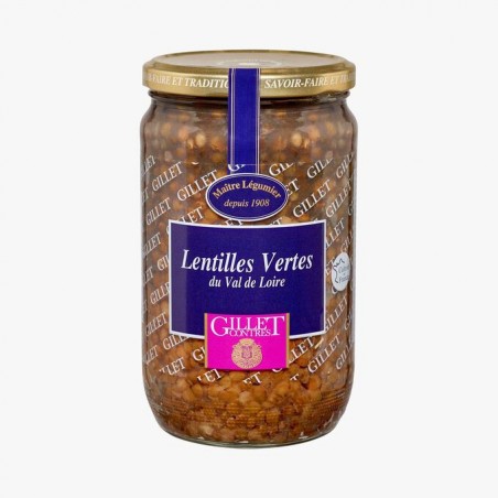 Green lentils from the Loire Valley