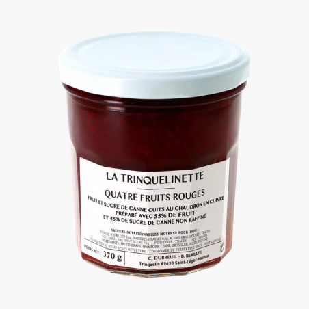 Quatre fruits rouges