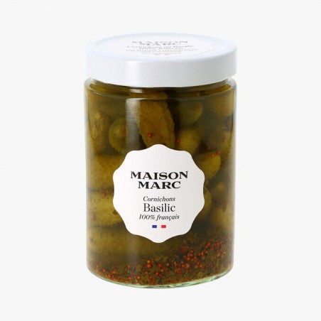 100% French basil gherkin