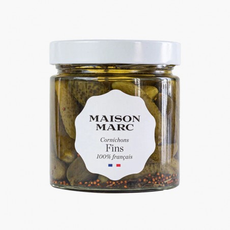 Fine gherkins 100% French