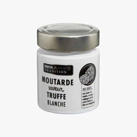 Moutarde saveur truffe blanche