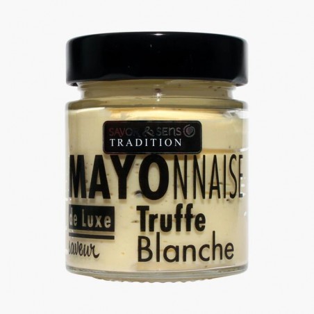 White truffle flavored mayonnaise