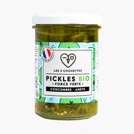 Organic cucumber dill pickles