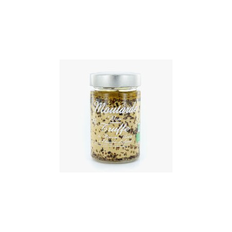 Organic truffle and black pepper mustard with olive oil