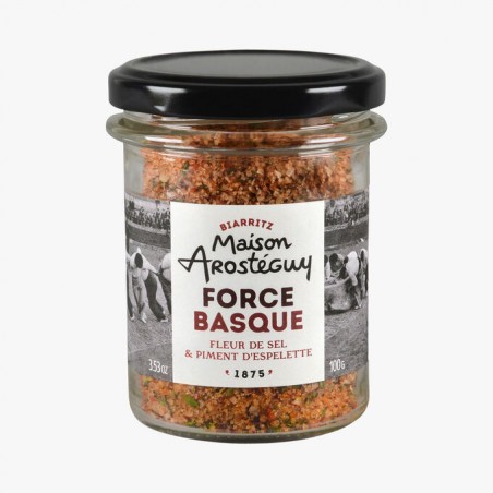 Force Basque, fleur de sel et piment d'Espelette